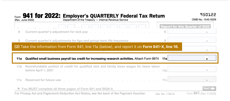 How to File a Late 8974 if You Elected To Claim the Payroll Credit
